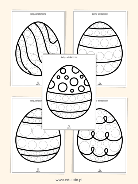 wielkanoc praca plastyczna ozdabianie jajek pisanek