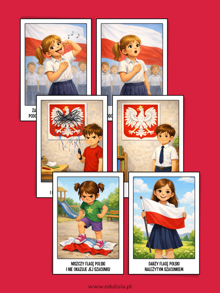 zasady małego patrioty obrazki pdf do druku
