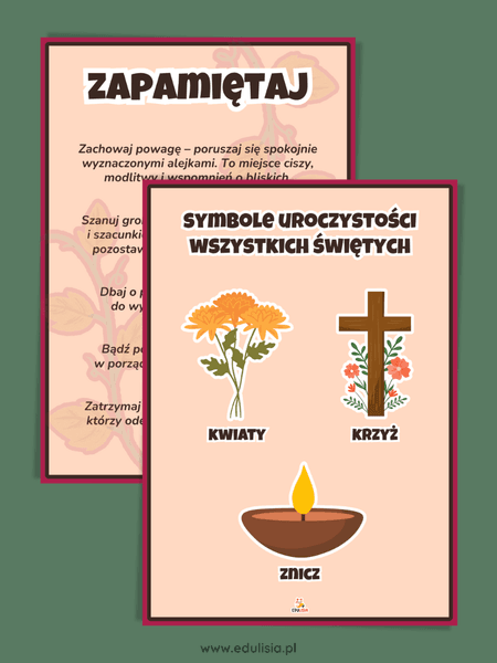 zasady zachowania się na cmentarzu dla dzieci do pobrania