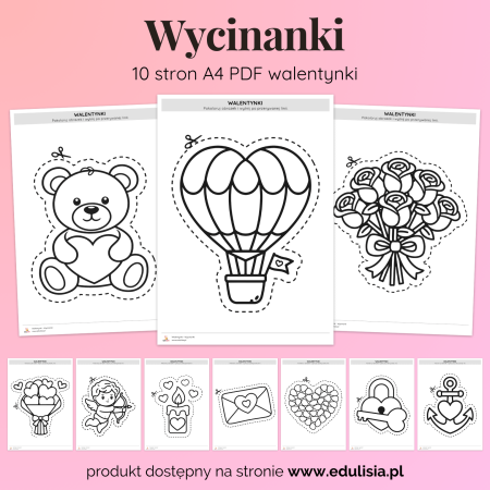 Walentynki - Wycinanki