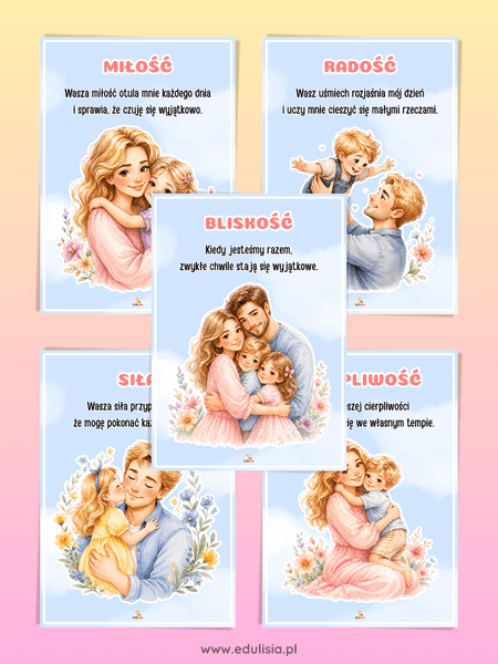 dzień mamy plakaty gazetka szkolna pdf do druku