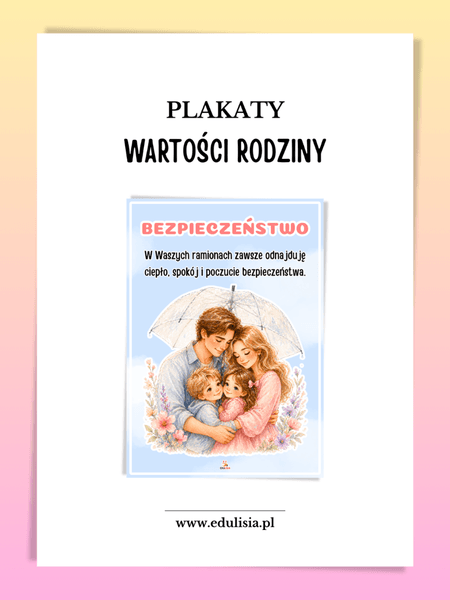 Wartości rodziny - plakaty