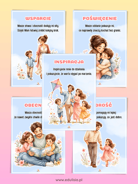 Wartości rodziny - plakaty