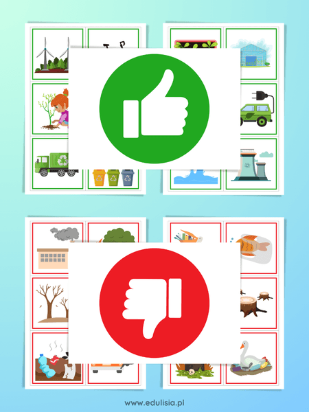 Wesoła i smutna Ziemia - układanka