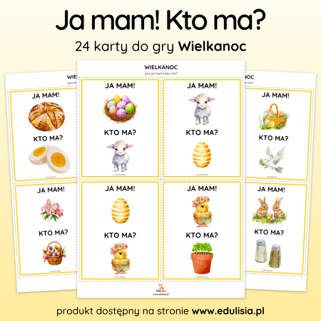 Wielkanoc - Gra: Ja mam! Kto ma?