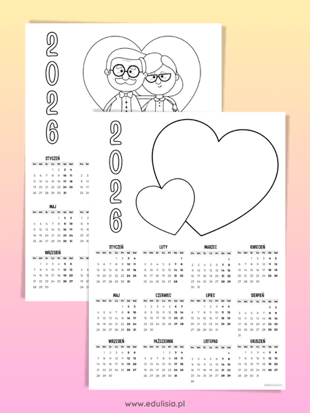 prezent dla dziadków od dziecka do druku