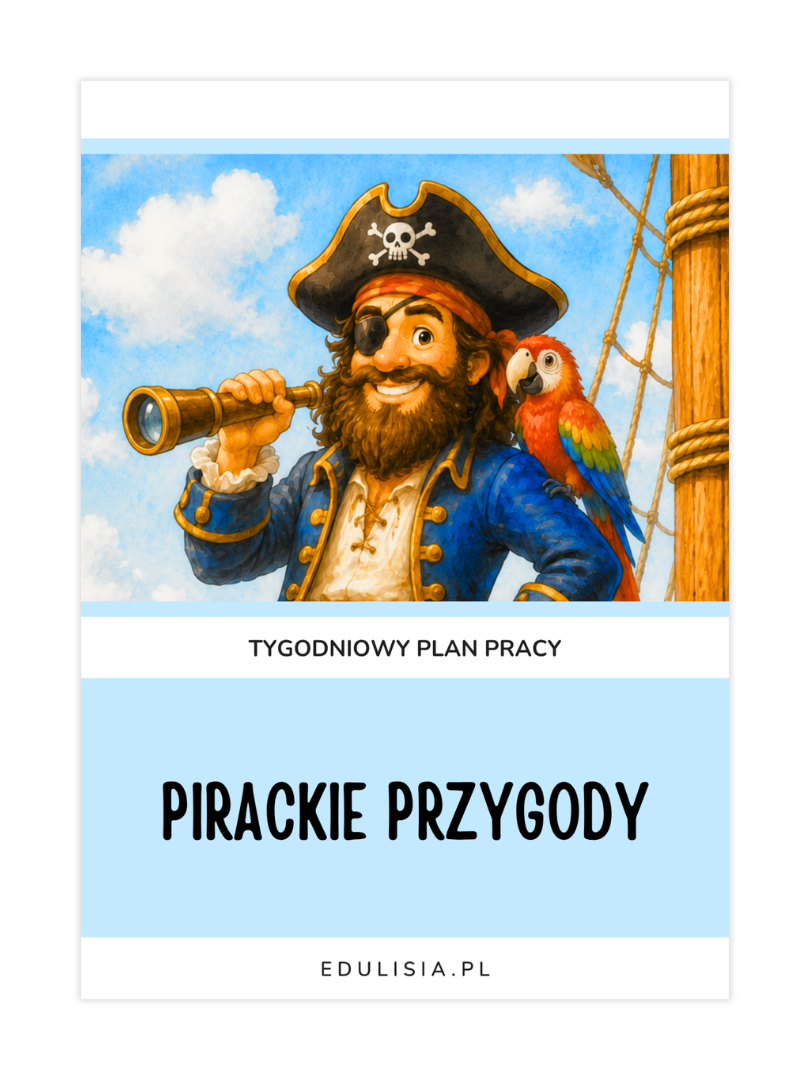 Pirackie przygody - gotowy scenariusz zajęć do pobrania