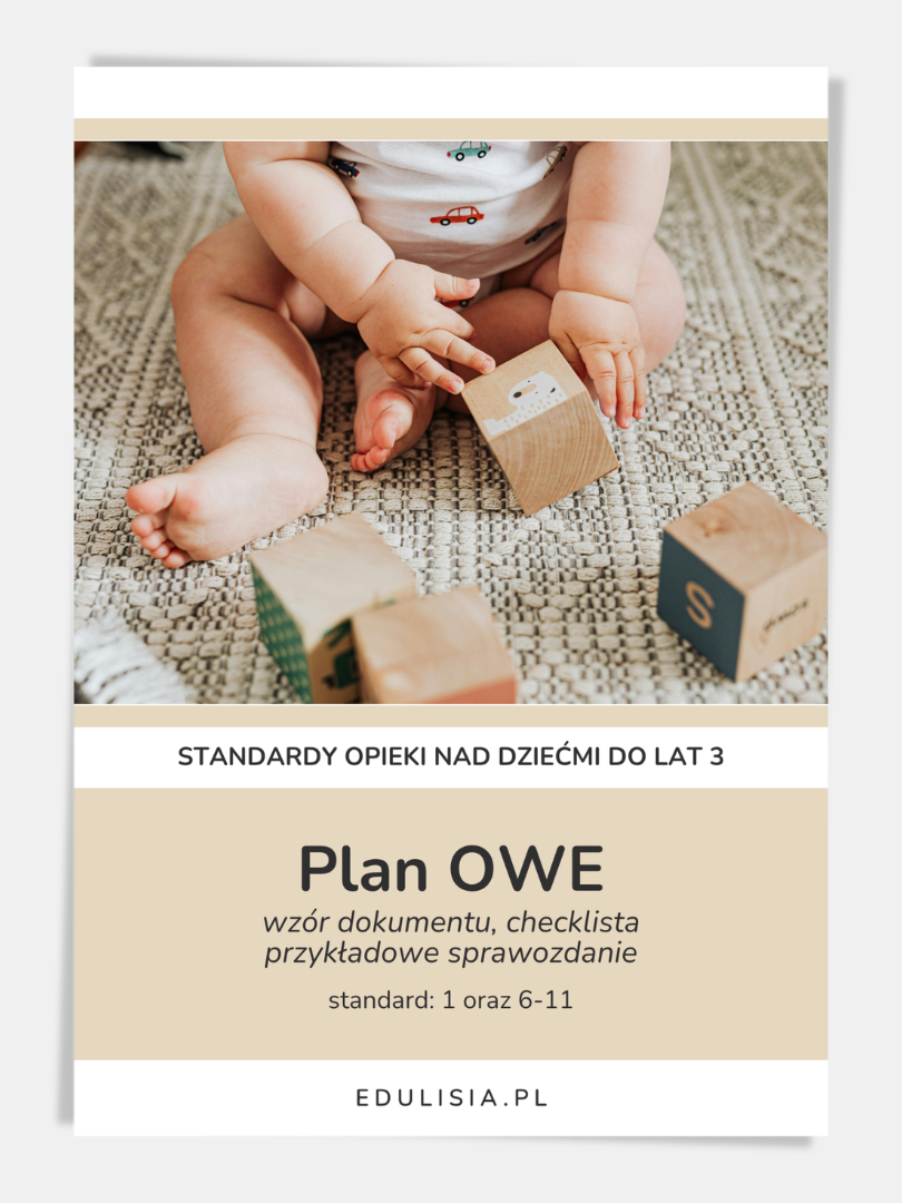 plan opiekuńczo-wychowawczo-edukacyjny - wzory dokumentów do żłobka