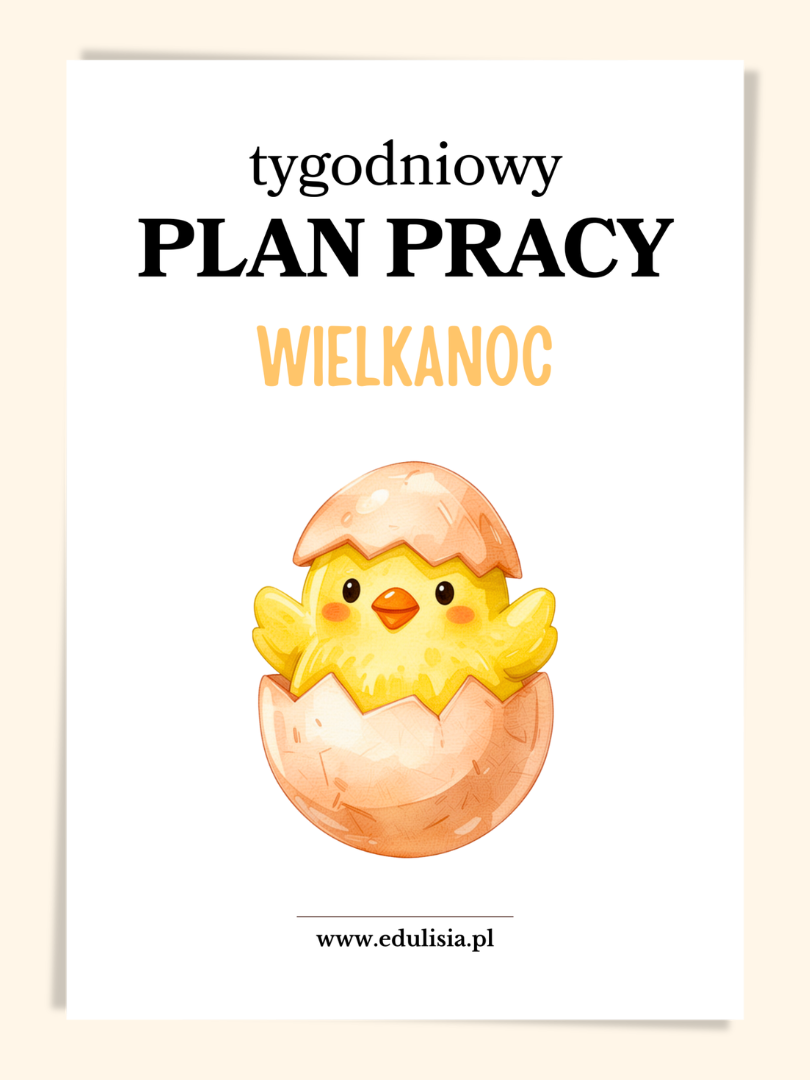 tygodniowy plan pracy wielkanoc przedszkole pdf