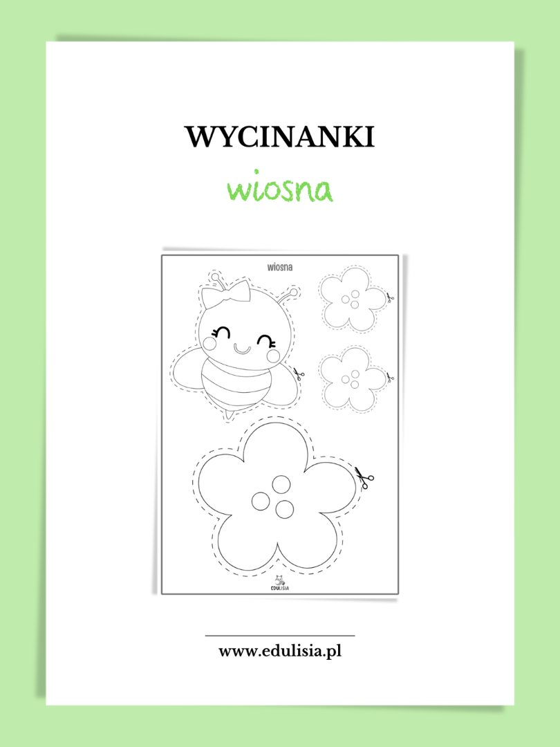 szablony do wycinania nożyczkami - zestaw do druku